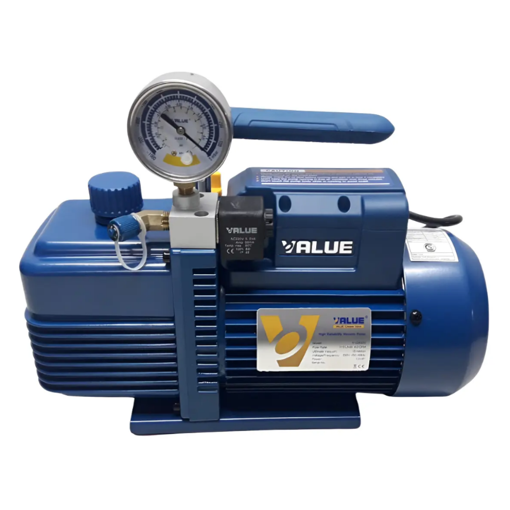 Bomba de Vacío Value R32 V-i240SV 100 L/min con Vacuómetro