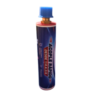 Acople Rápido Nitrojet para Caños 1/4" a 3/4" Azul 1/4" por Unidad