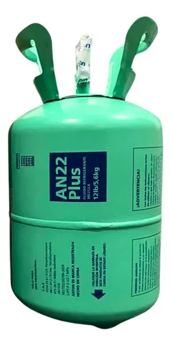 Gas Refrigerante AN22 Plus Reemplazo R22 Garrafa x 5,6 kg