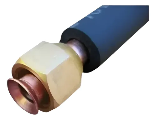 Kit Caño de Cobre 3/8" por Metro + Aislación + 2 Tuercas para Refrigeración