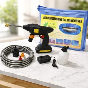Kit de Limpieza para Aire Split con Hidrolavadora Inalámbrica + Cobertor