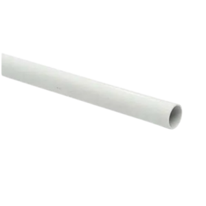 Caño Rígido Blanco para Desagote de Aire Acondicionado Ø18 mm x 1 m