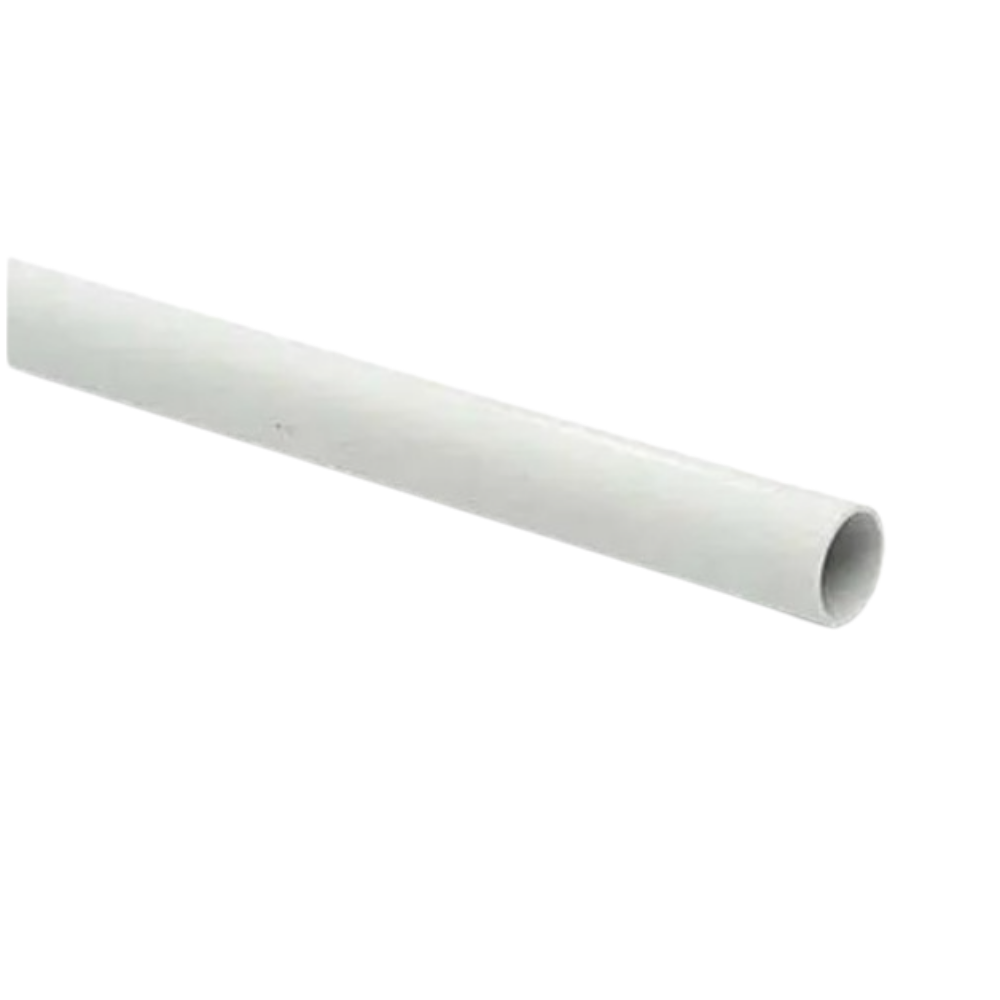 Caño Rígido Blanco para Desagote de Aire Acondicionado Ø18 mm x 2 m