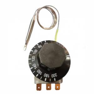 Termostato Regulable de 3 Contactos 60–200 °C para Freidora #OS75216