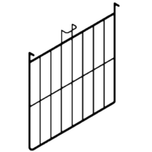 Estante para Horno Domec Paola 68 42,6×43,7 cm #1010