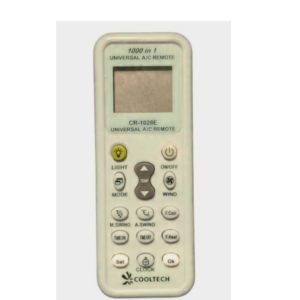Control Remoto Universal para Aire Acondicionado Cooltech 1000 en 1 CR-1028E