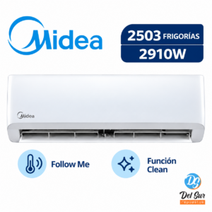 Aire Acondicionado Split Midea MSNFC 2503 Frigorías