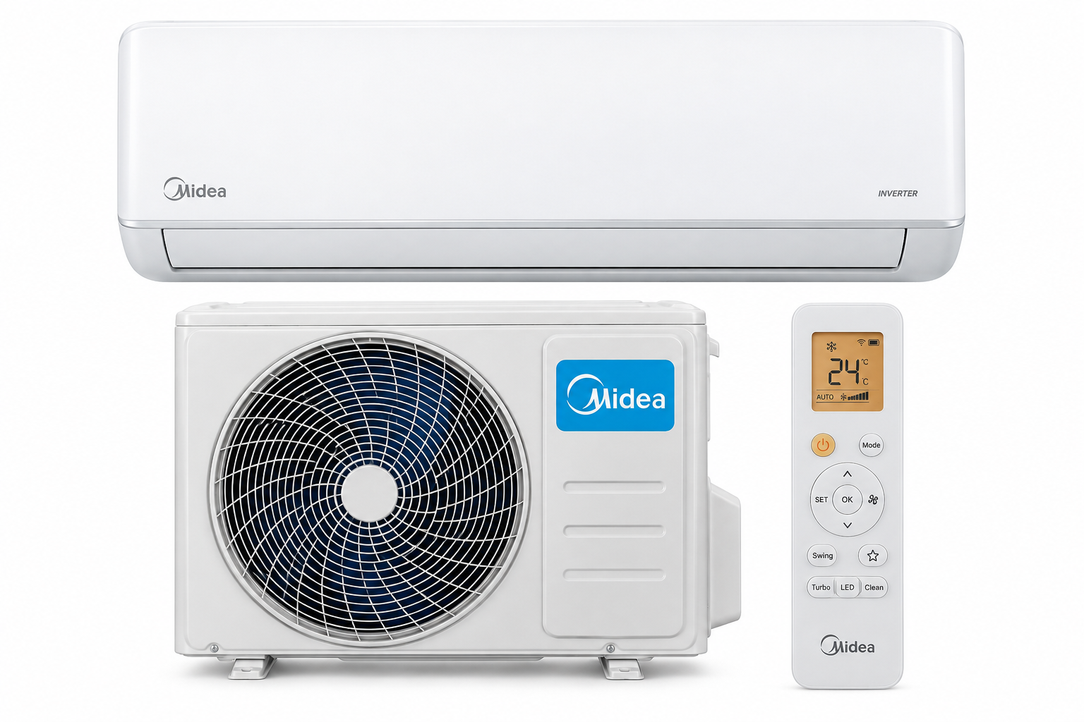 Aire Acondicionado Split Midea MSNFC 2503 Frigorías - Imagen 3