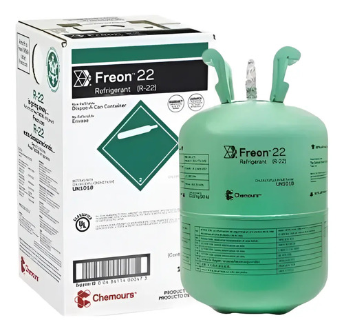 Gas Refrigerante Freon™ R-22 Garrafa 13,6 kg