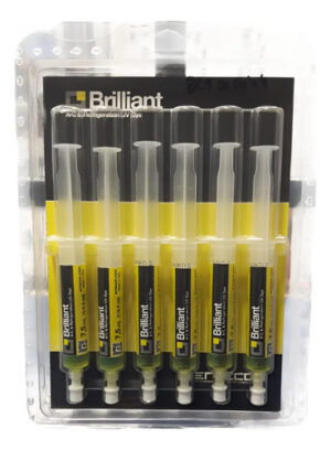 Kit Jeringas Detector Fugas Uv Brilliant X 6 Refrigeracion