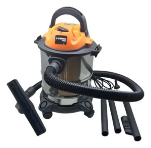 Aspiradora Sopladora Polvo Liquido 15l 1200w Versa C/ Ruedas Acero