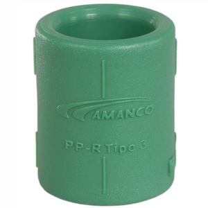 Unión Normal de 20mm para Termofusión Amanco #63220
